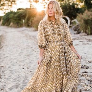 MAREA Sold Out Goldenrod House Dress